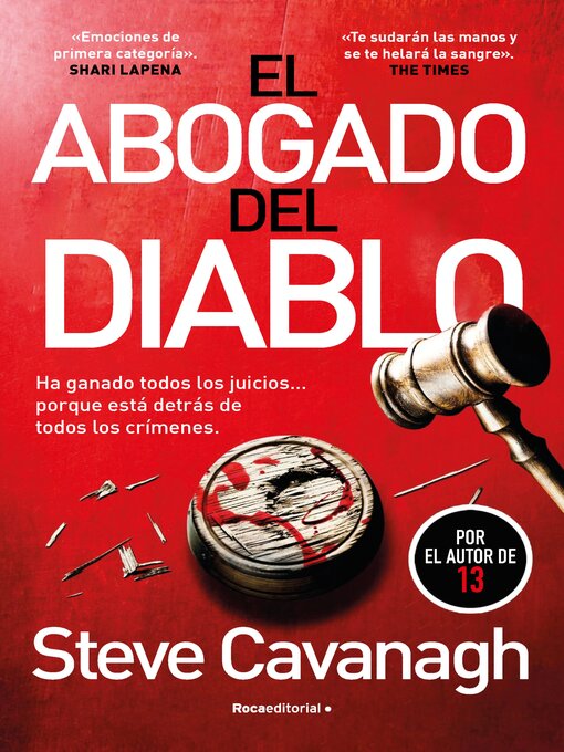 Title details for El abogado del diablo by Steve Cavanagh - Available